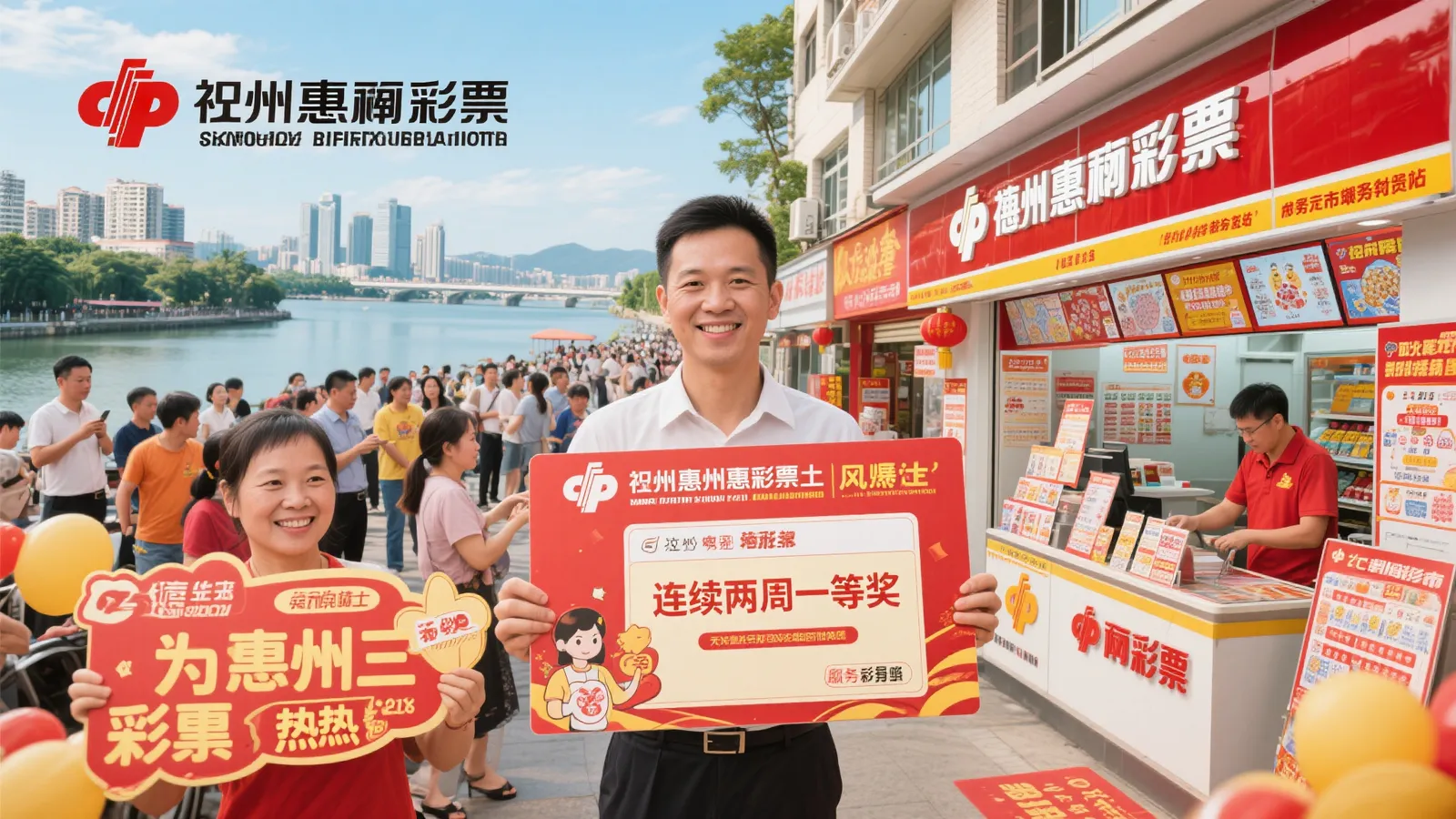惠州彩市接连两周摘得一等奖桂冠