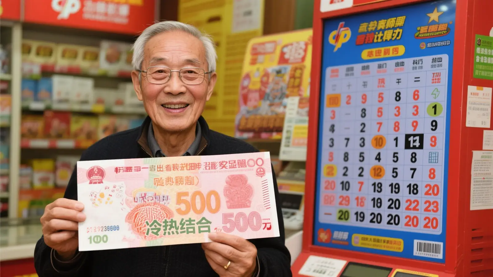 七旬彩民凭技术揽获大乐透1438万：选号成大脑思维训练