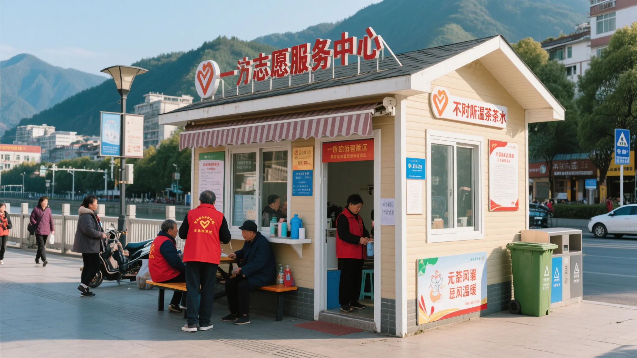 微光传递暖意 重庆公益赋能驿站