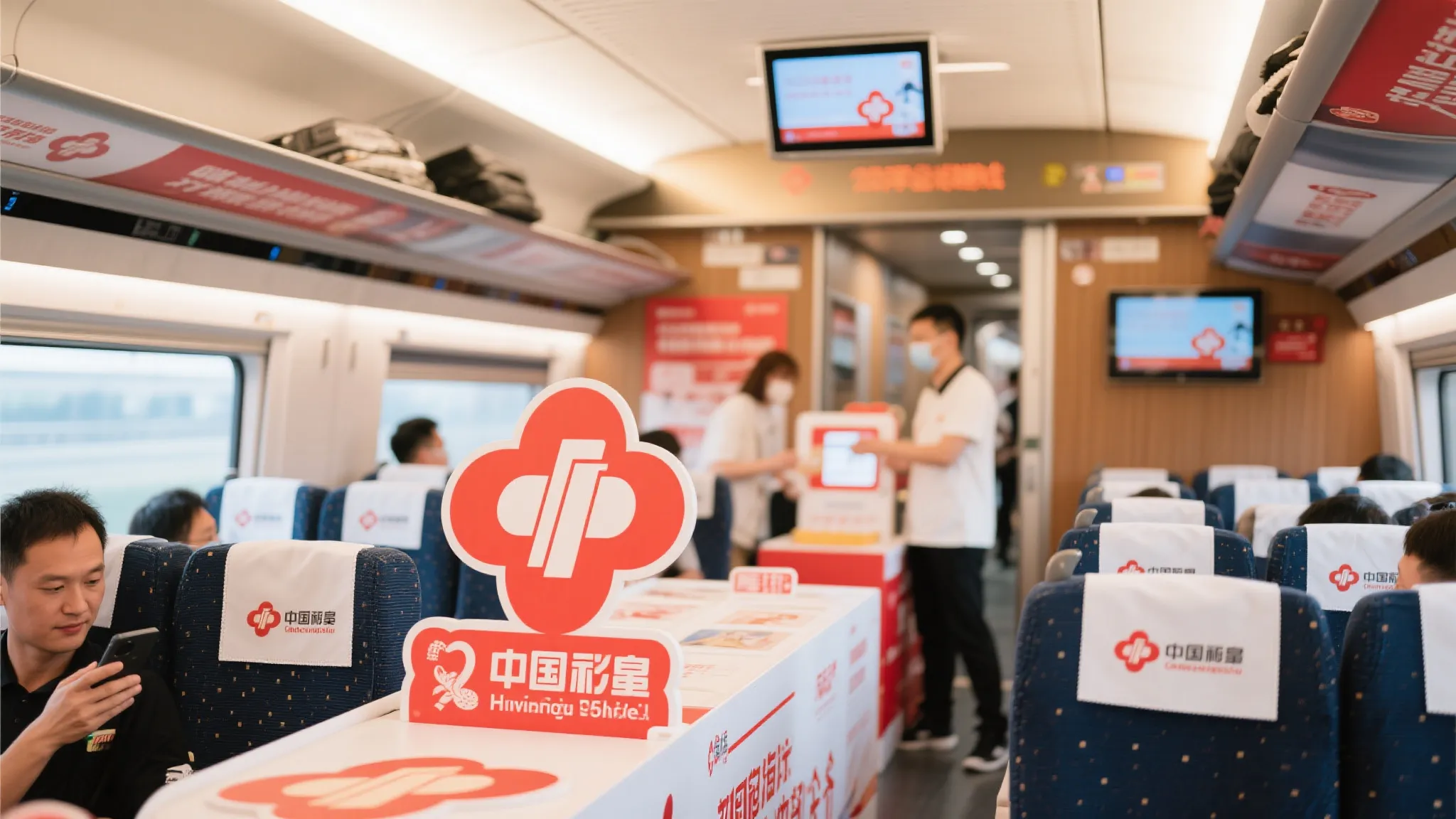 温暖同行：中国福利彩票号高铁启航