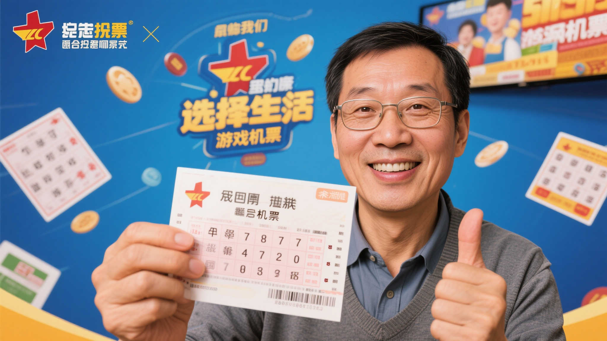 男子机选10注喜中大乐透666万 新年盼望六六顺顺